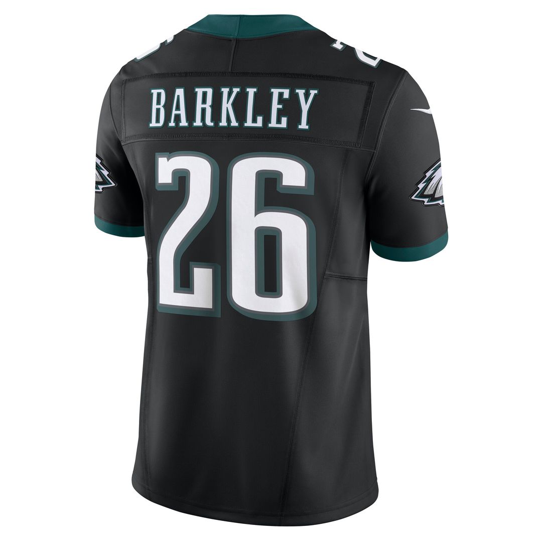 Saquon Barkley Philadelphia Eagles Nike Alternate Vapor F.U.S.E. Limited Official Jersey - Kelly Green