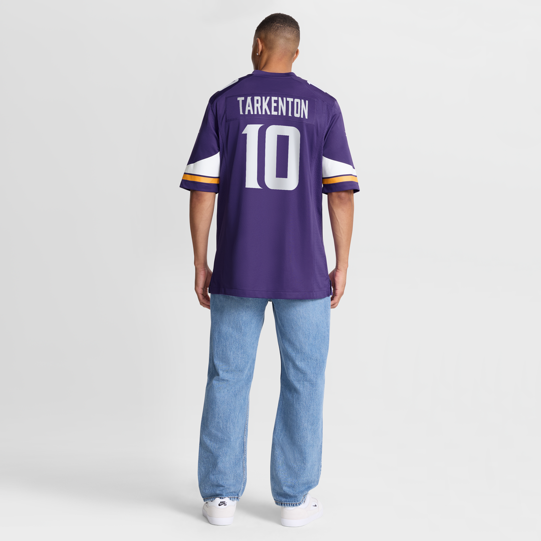 Fran Tarkenton Minnesota Vikings Nike Game Retired Player Official Jersey - Purple