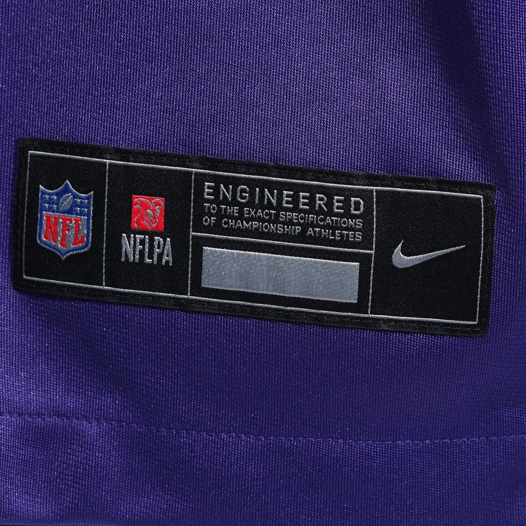 J.J. McCarthy Minnesota Vikings Nike Game Official Jersey - White