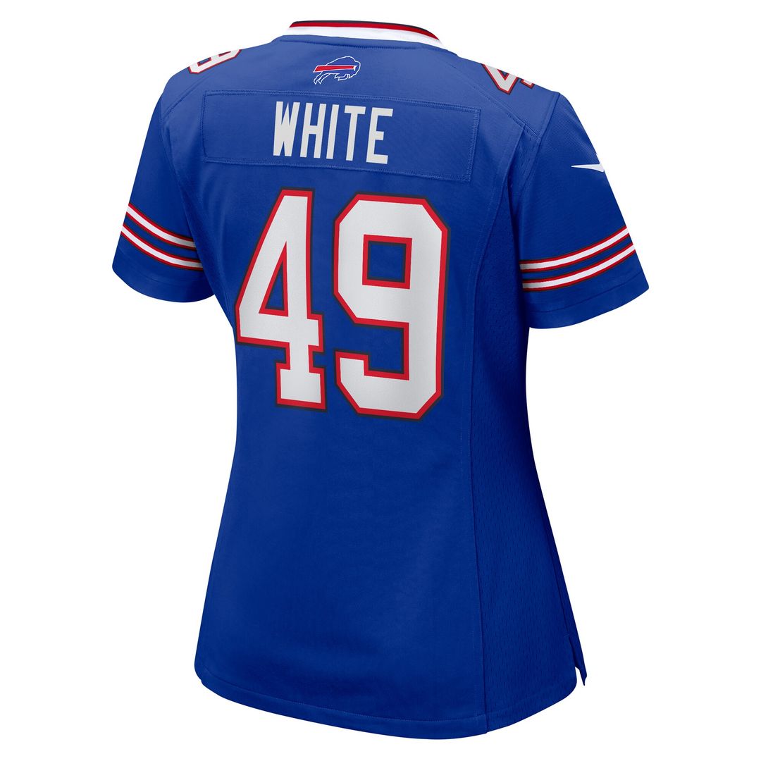 DaShaun White Buffalo Bills Nike Women's Team Game Official Jersey - Royal