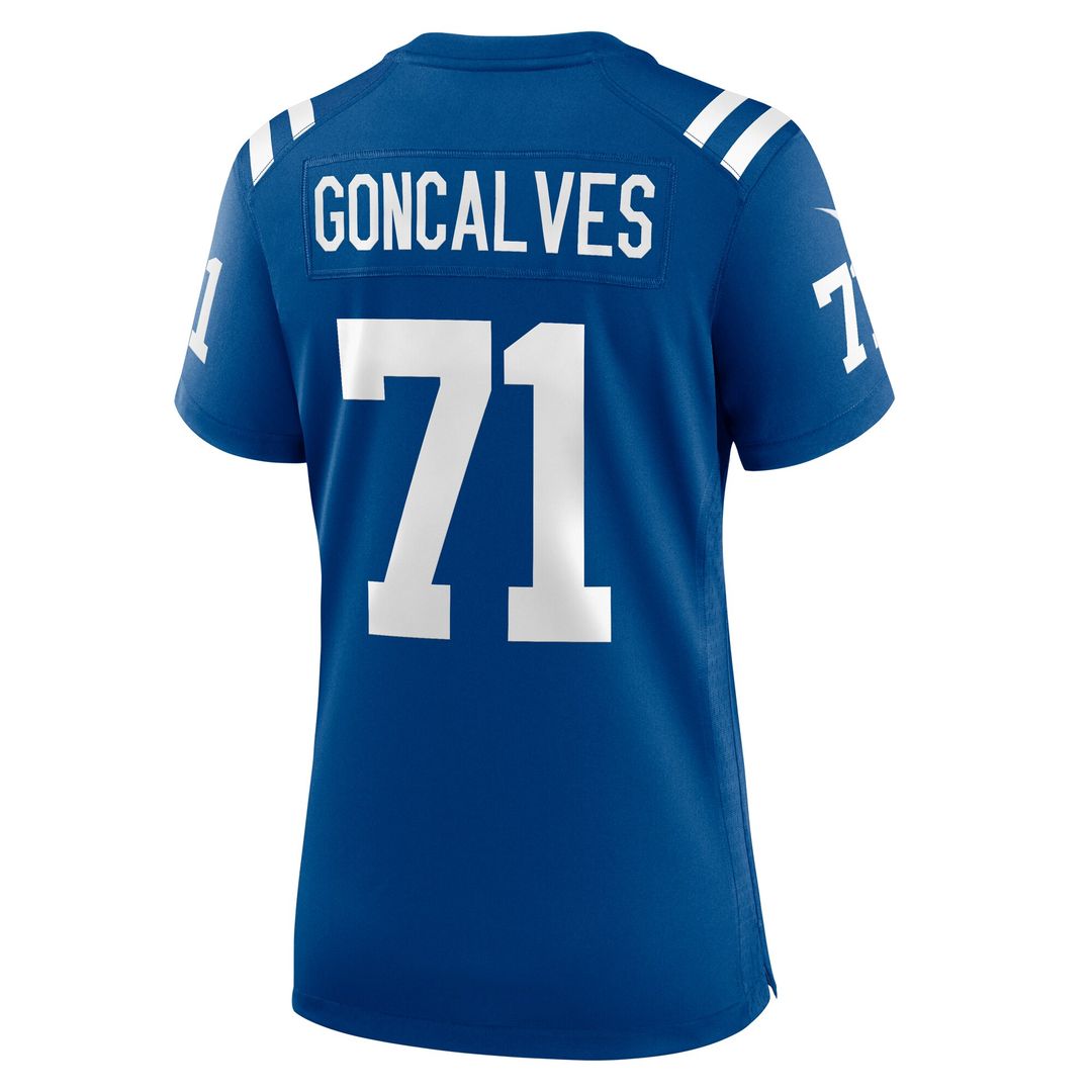Matt Goncalves Indianapolis Colts Nike Women's Game Jersey - Royal
