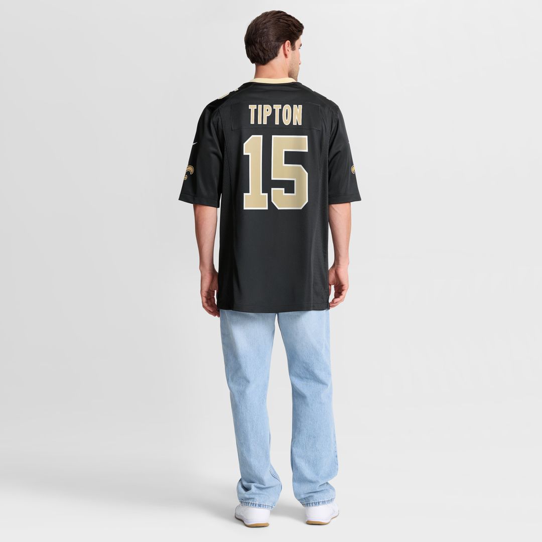 Mason Tipton New Orleans Saints Nike Team Game Official Jersey - Black