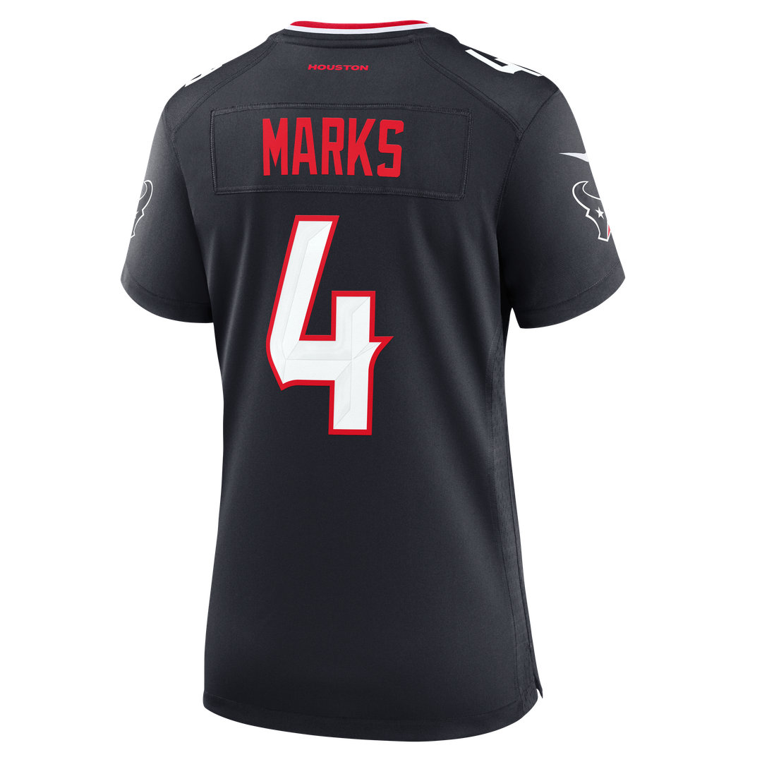 Woody Marks Houston Texans Nike Women's Team Game Jersey - Navy