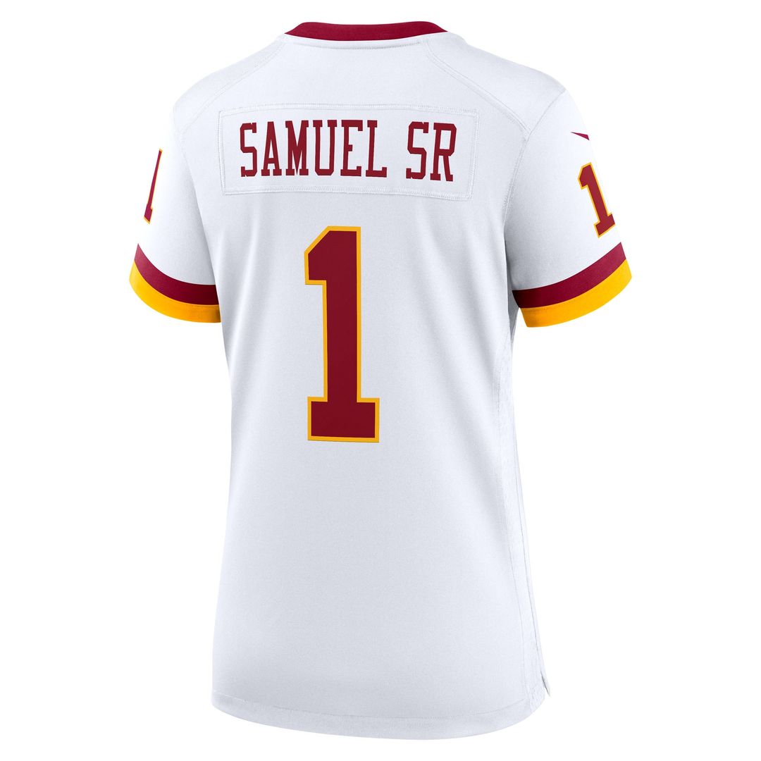Deebo Samuel Sr Washington Commanders Nike Women's Game Super Bowl Era Official Jersey - White