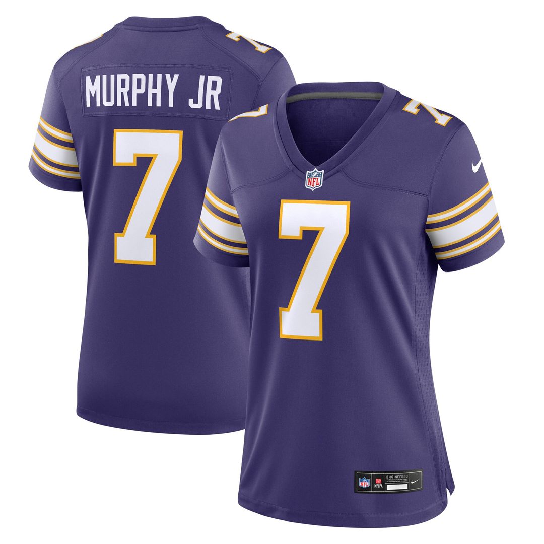 Byron Murphy Jr. Minnesota Vikings Nike Women's Alternate Game Jersey - Purple