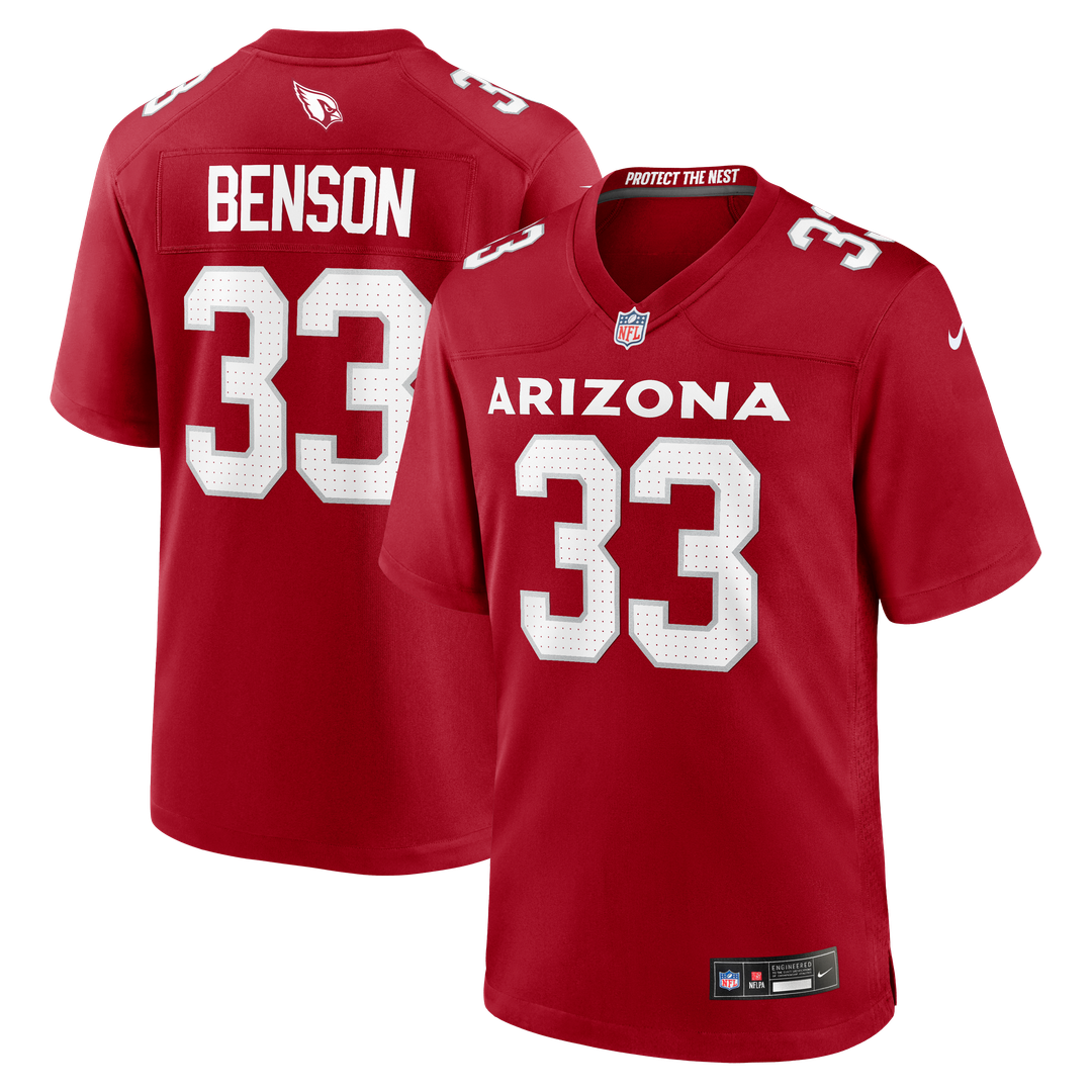 Trey Benson Arizona Cardinals Nike Team Game Jersey - Cardinal