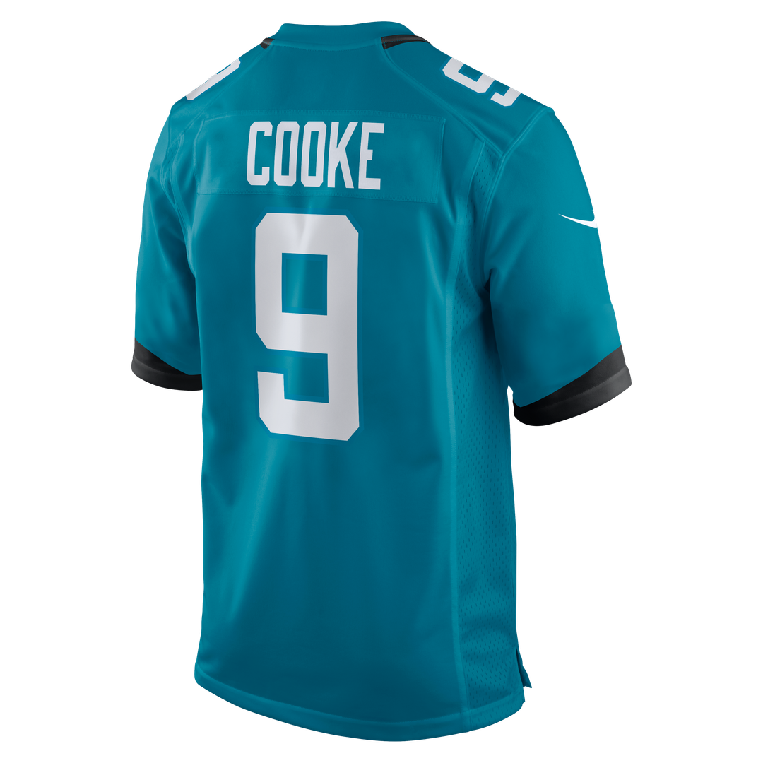 Logan Cooke Jacksonville Jaguars Nike Game Official Jersey - Black