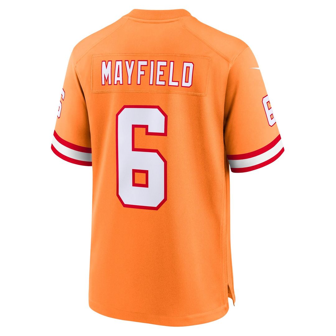 Baker Mayfield Tampa Bay Buccaneers Nike Youth Alternate Game Official Jersey - Orange