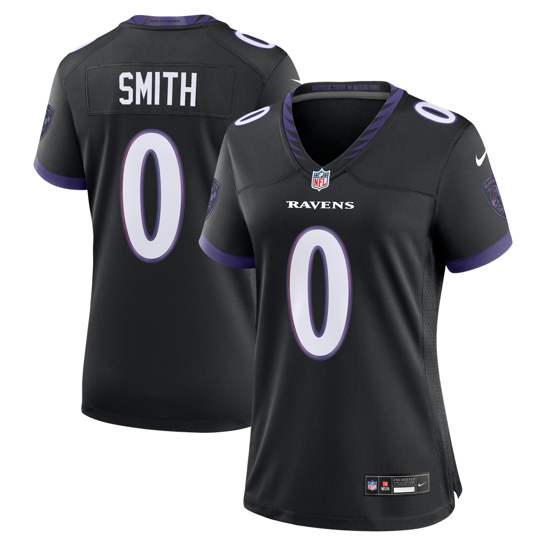 Roquan Smith Baltimore Ravens Nike Women's Team Game Official Jersey - Purple