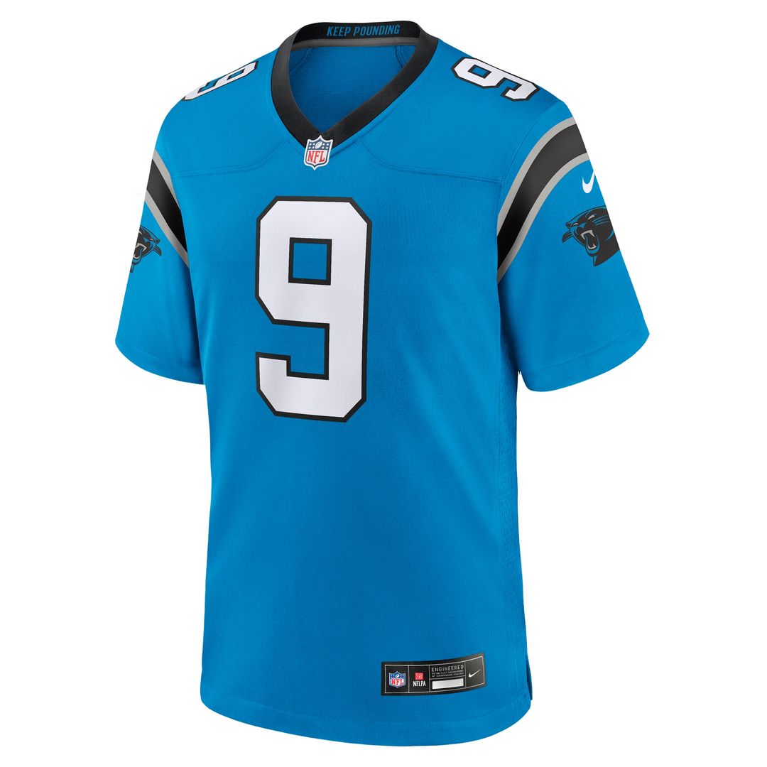 Bryce Young Carolina Panthers Nike  Alternate Game Official Jersey - Blue