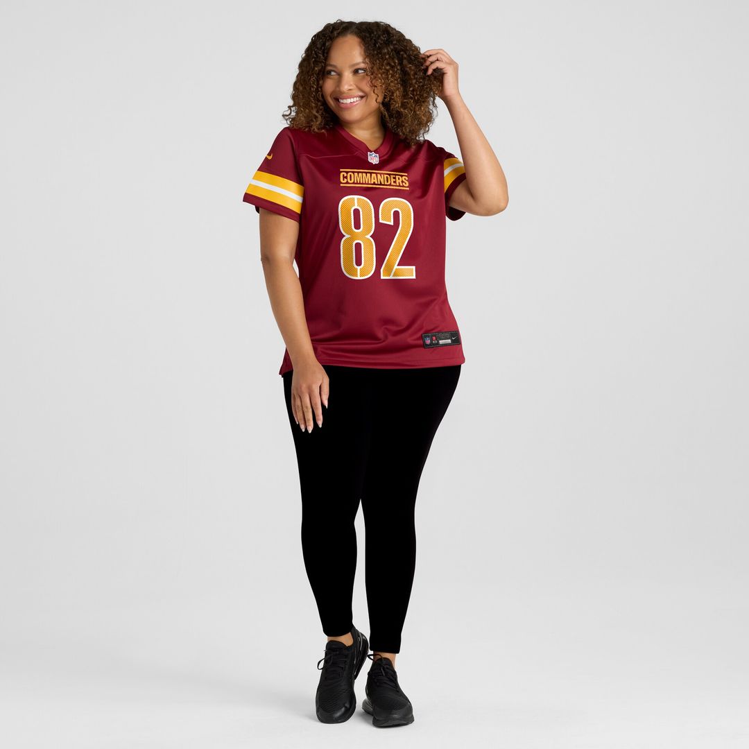 Ben Sinnott Washington Commanders Nike Women's Team Game Official Jersey -  Burgundy