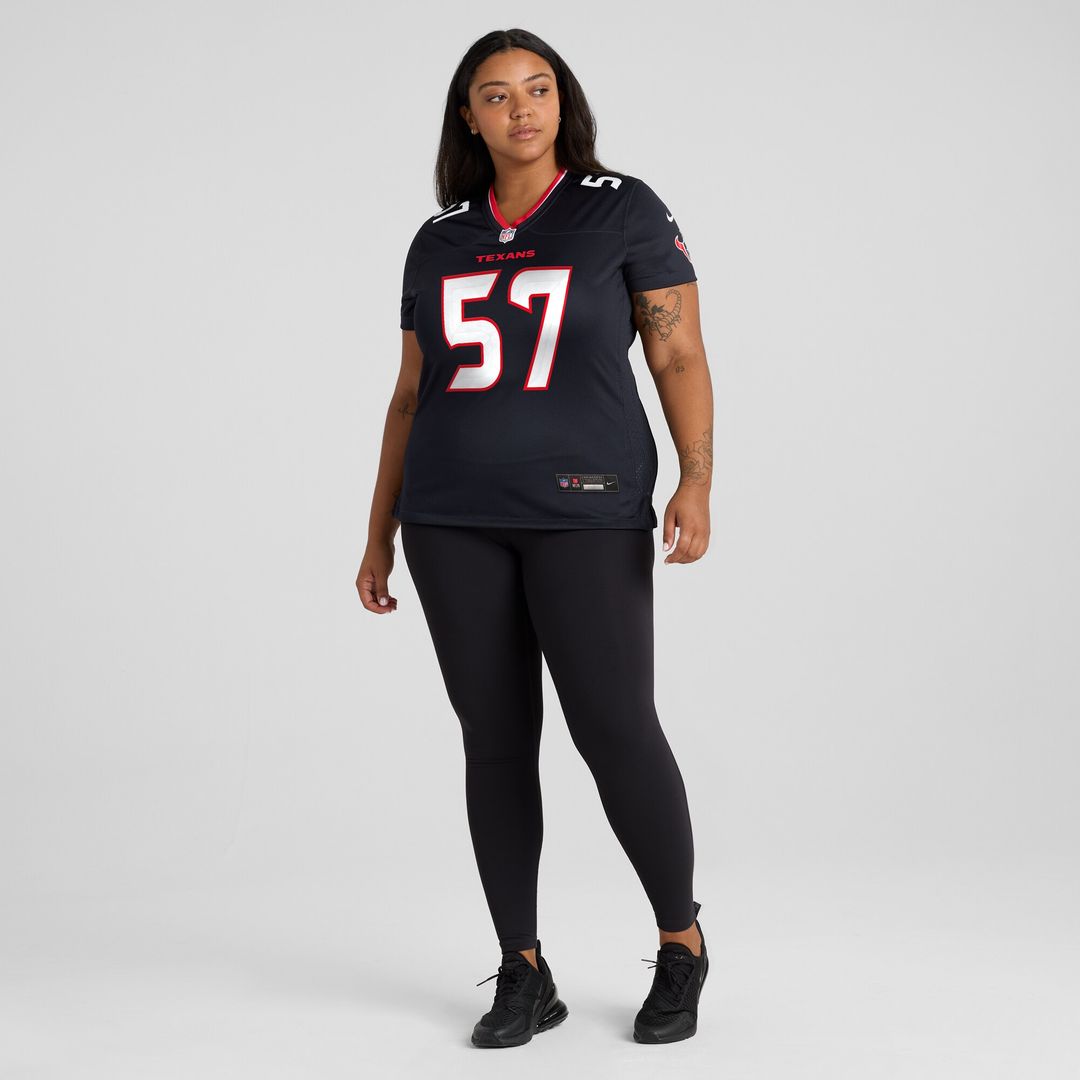 Blake Fisher Houston Texans Nike Women's Team Game Jersey - Navy