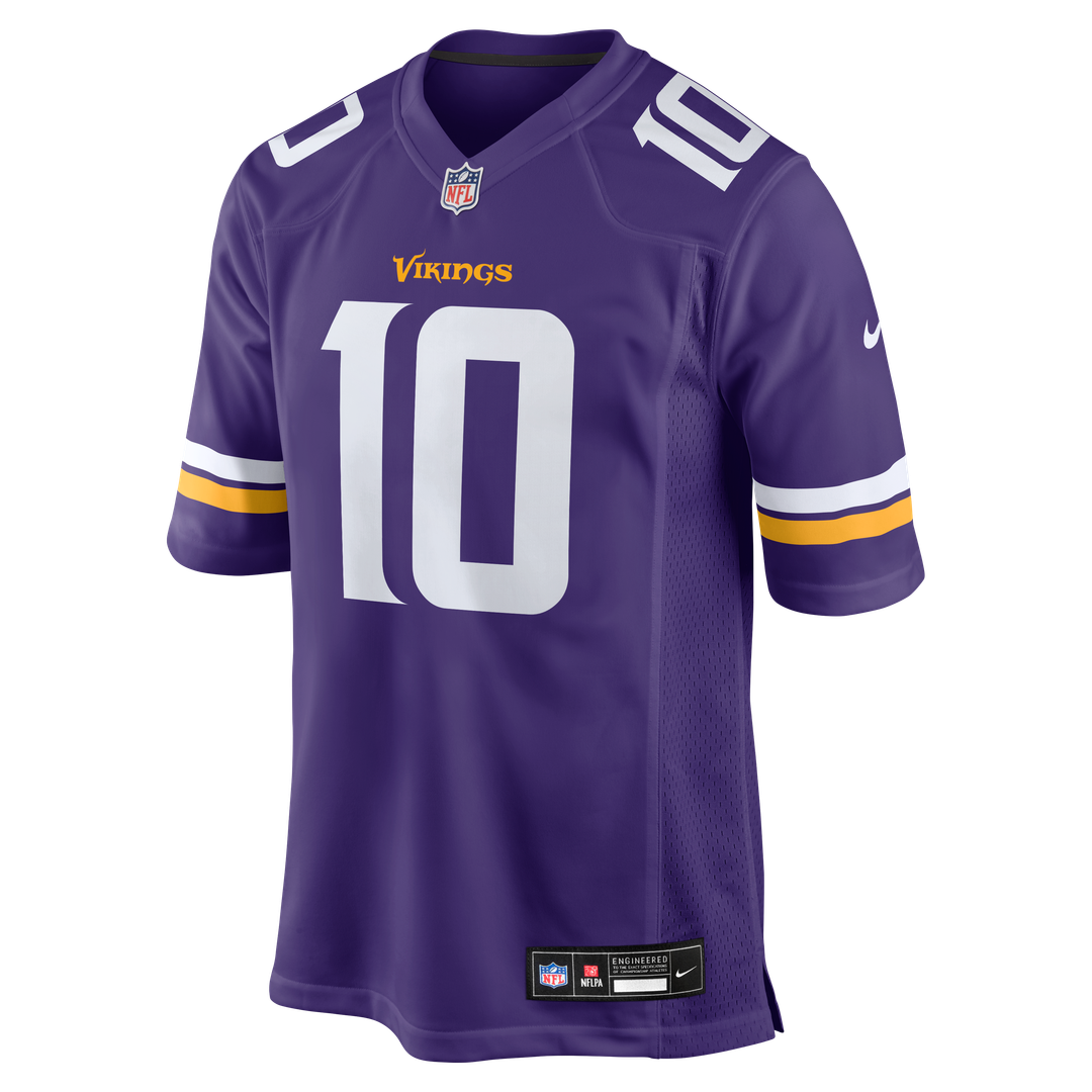Fran Tarkenton Minnesota Vikings Nike Game Retired Player Official Jersey - Purple