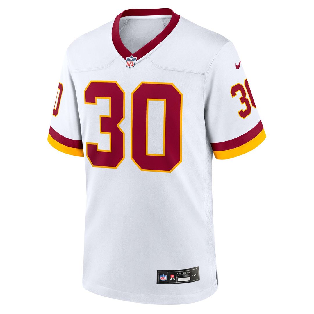 Austin Ekeler Washington Commanders Nike Game Super Bowl Era Official Jersey - White