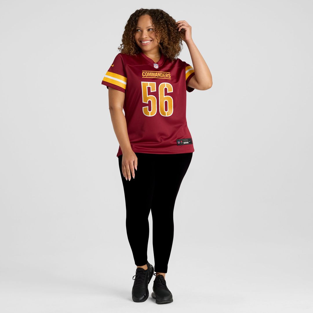 Kain Medrano Washington Commanders Nike Women's Team Game Jersey - Burgundy