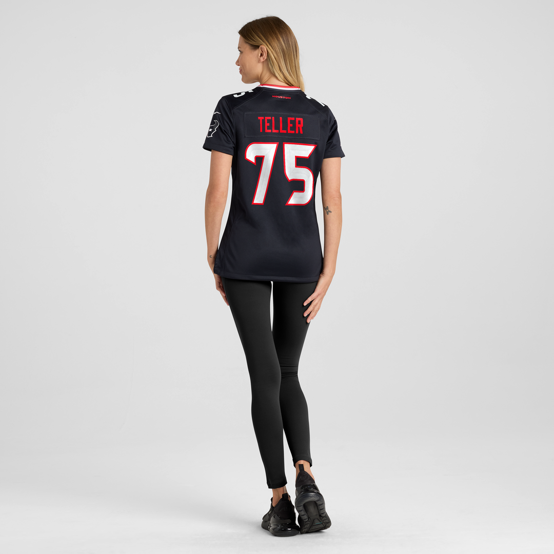 Wyatt Teller Houston Texans Nike Women's Team Game Jersey - Navy
