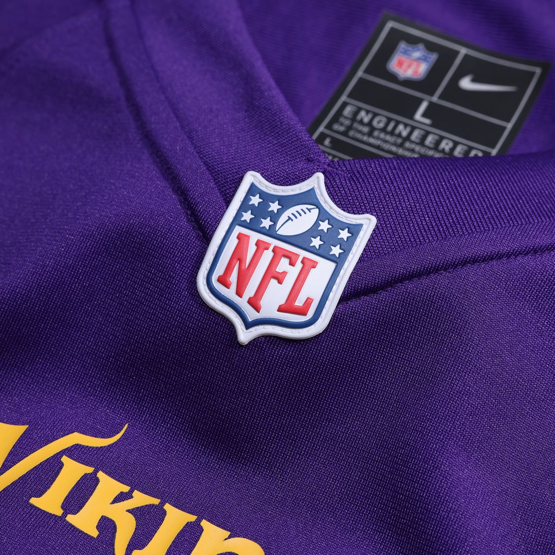 Jordan Mason Minnesota Vikings Nike Team Game Jersey - Purple