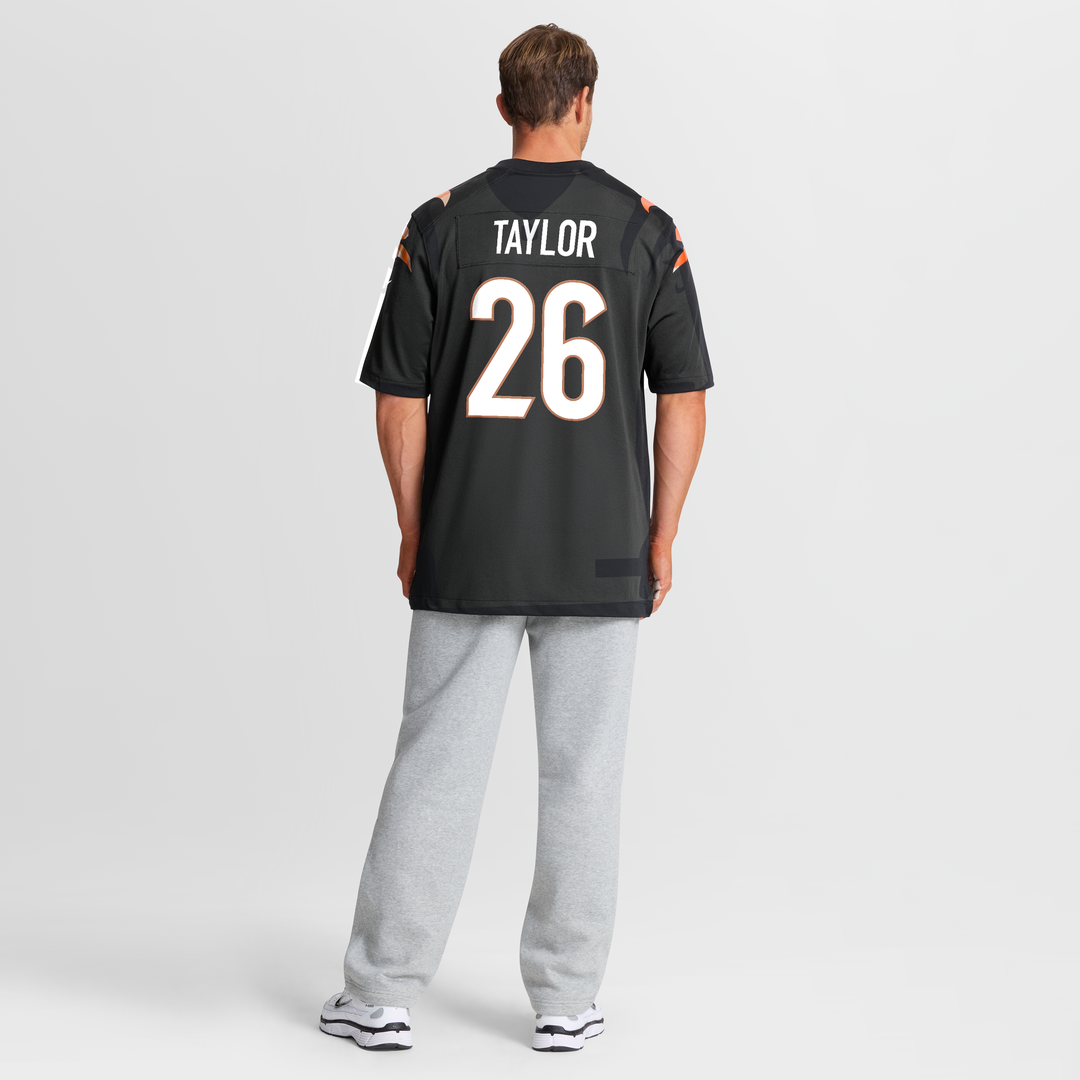 Ja'Sir Taylor Cincinnati Bengals Nike Team Game Jersey - Black