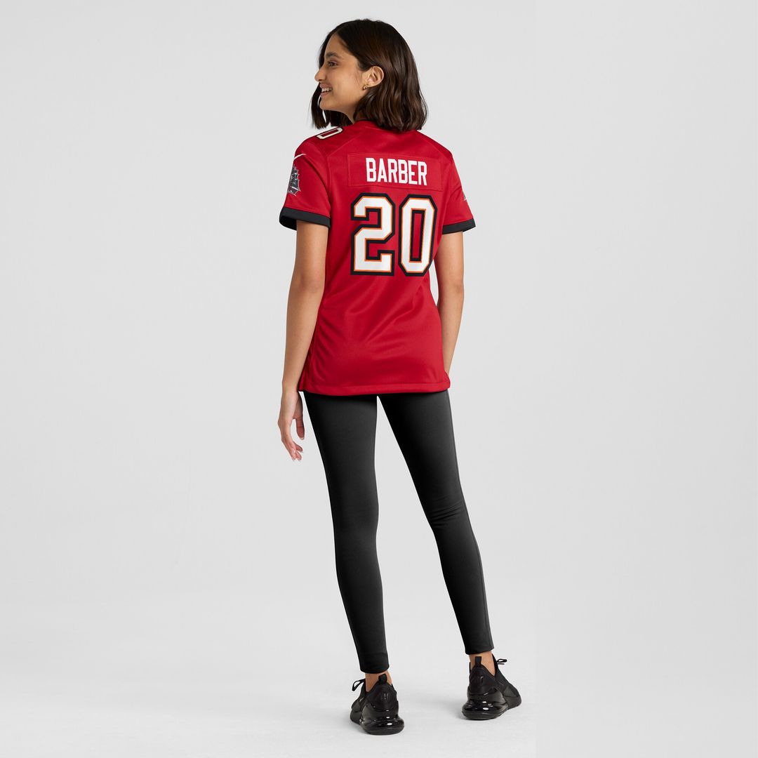 Ronde Barber Tampa Bay Buccaneers Nike Women's Game Retired Player Official Jersey - Red