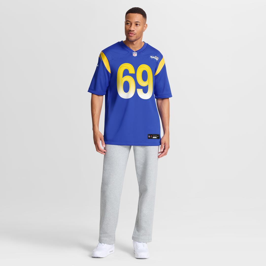 Kevin Dotson Los Angeles Rams Nike  Game Official Jersey -  Royal