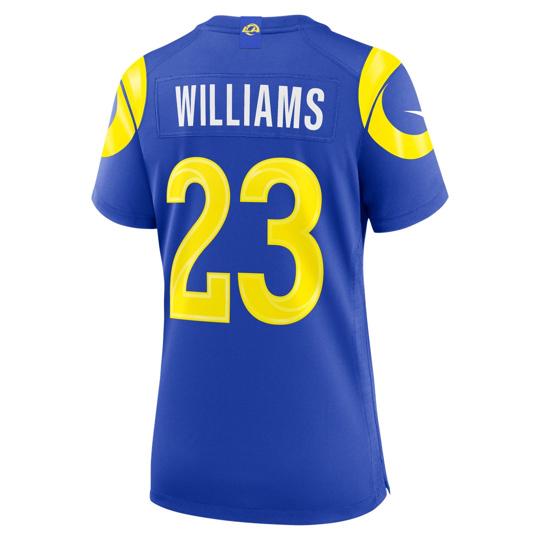 Kyren Williams Los Angeles Rams Nike Women's Game Official Jersey - White