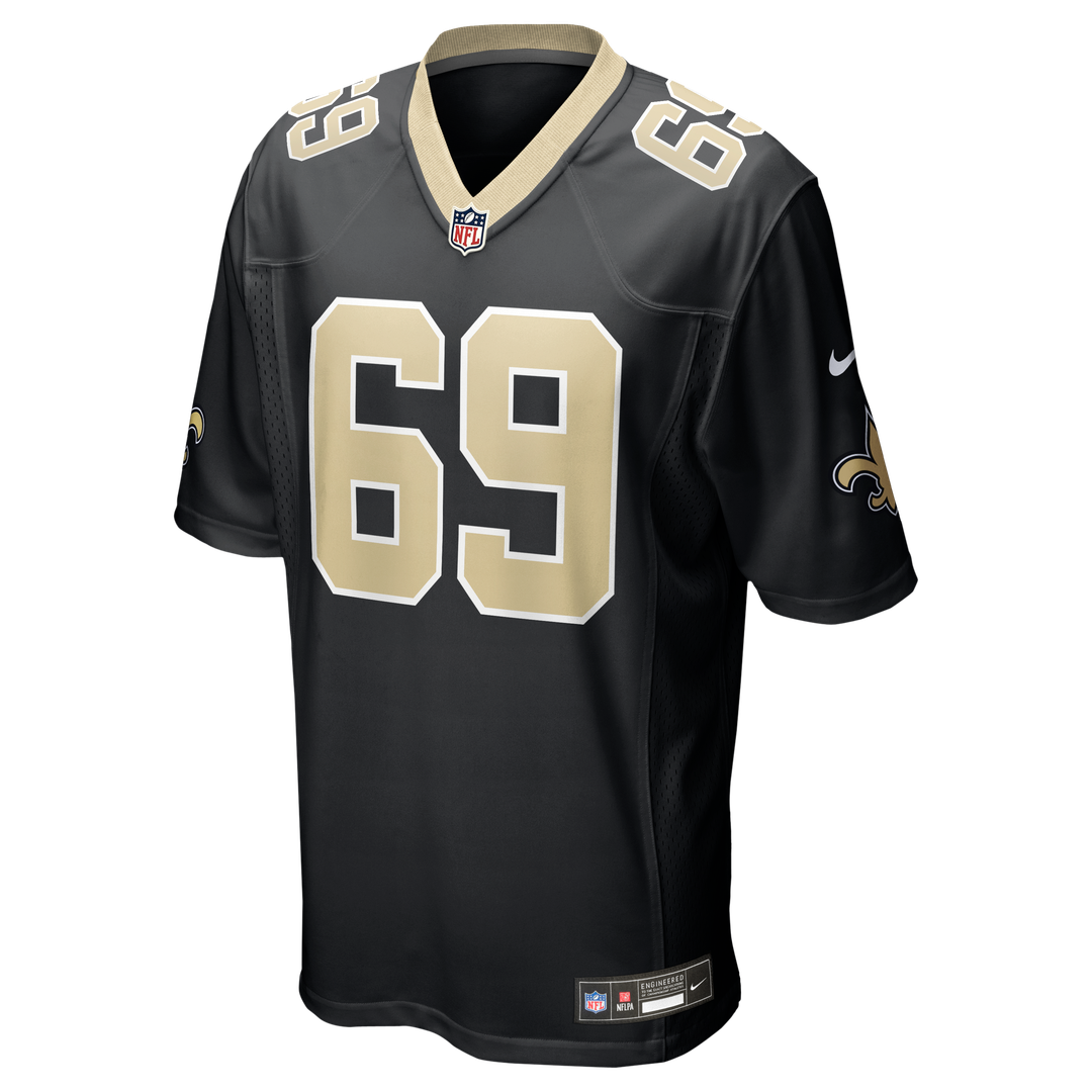 Barry Wesley New Orleans Saints Nike Team Game Jersey - Black