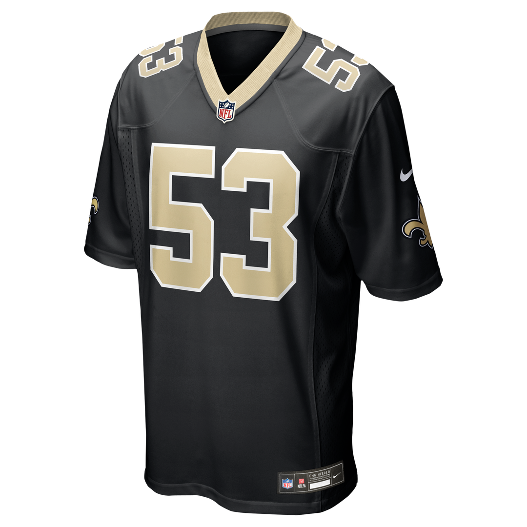 Jaylan Ford New Orleans Saints Nike  Game Official Jersey -  Black