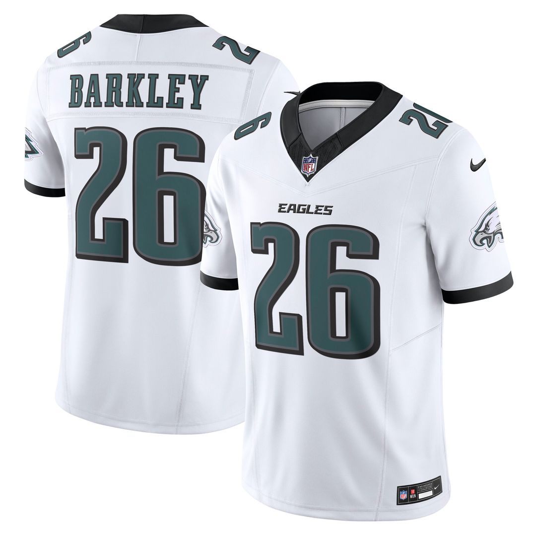 Saquon Barkley Philadelphia Eagles Nike Alternate Vapor F.U.S.E. Limited Official Jersey - Kelly Green