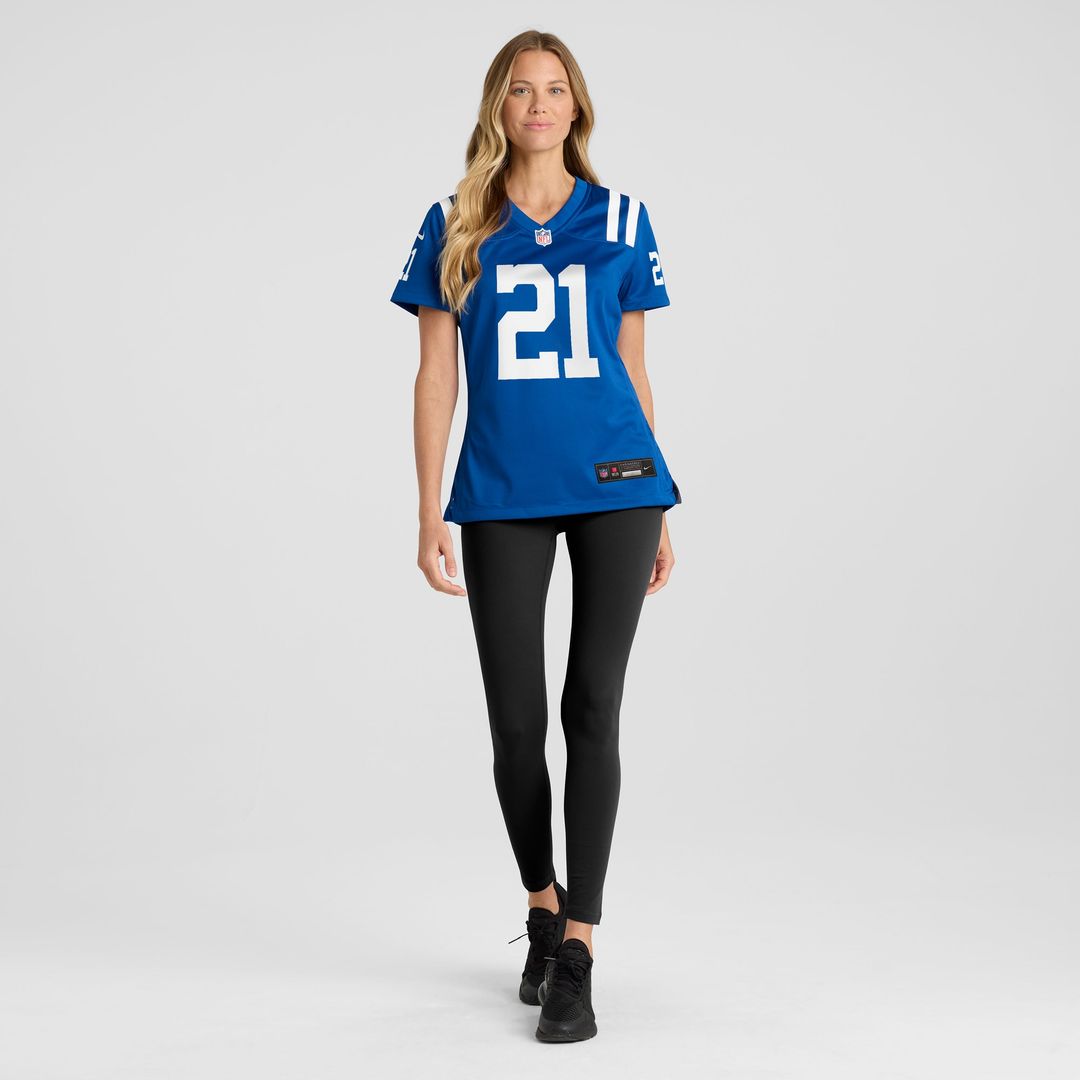 DJ Giddens Indianapolis Colts Nike Women's Team Game Jersey - Royal