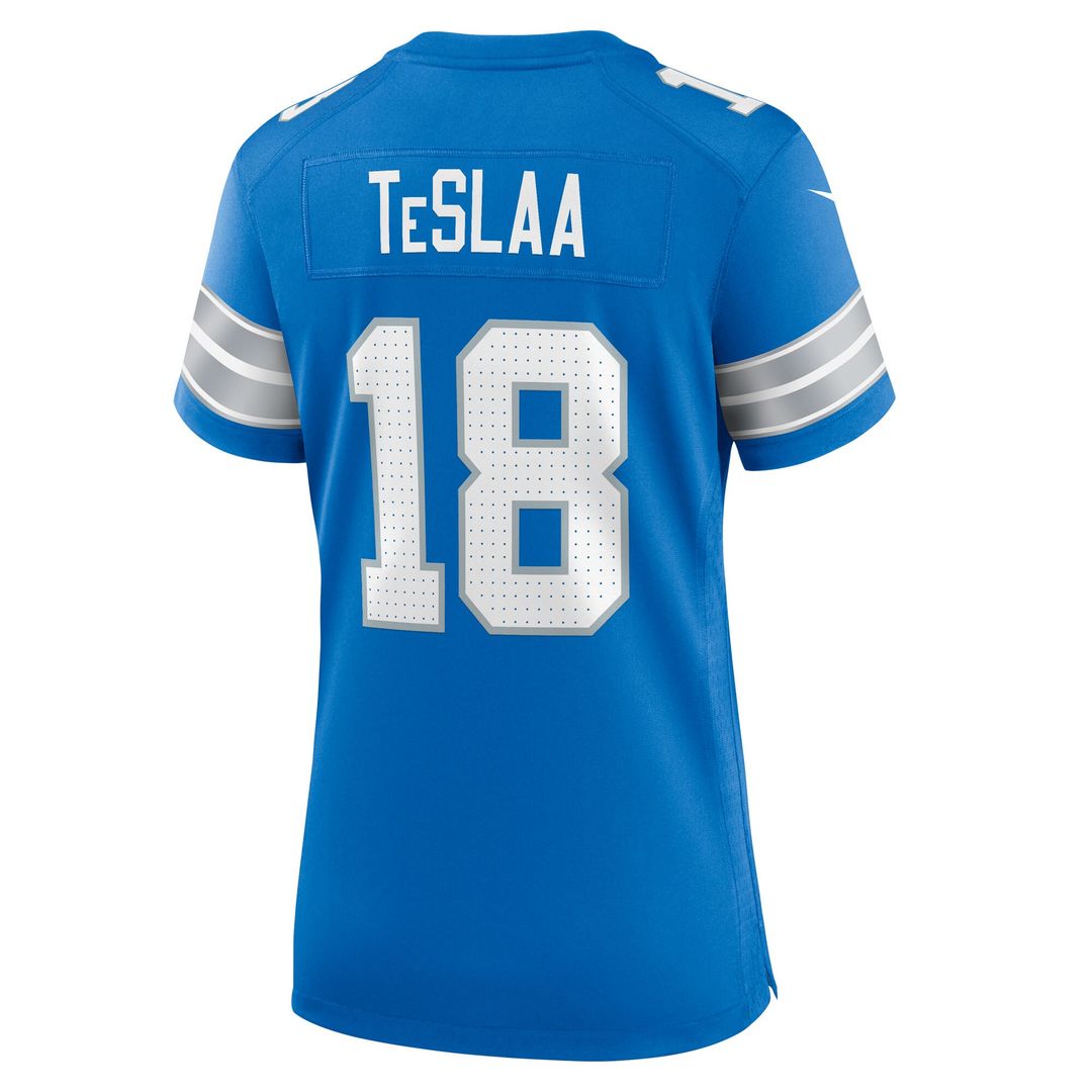 Isaac TeSlaa Detroit Lions Nike Women's Game Player Official Jersey - Blue