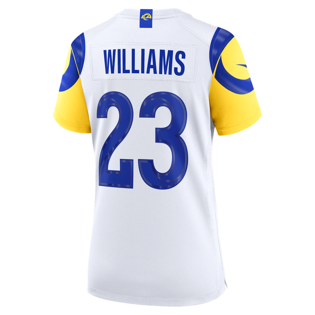 Kyren Williams Los Angeles Rams Nike Women's Game Official Jersey - White