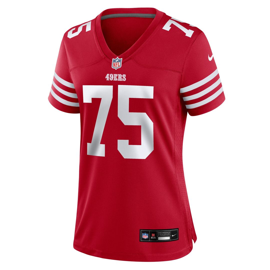 Connor Colby San Francisco 49ers Nike Women's Team Game Official Jersey -  Scarlet