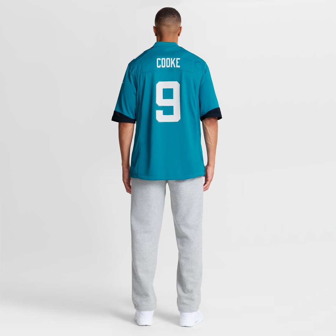 Logan Cooke Jacksonville Jaguars Nike Game Official Jersey - Black