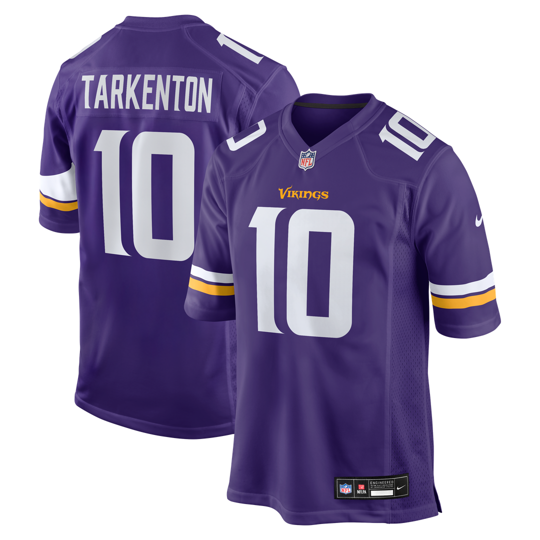 Fran Tarkenton Minnesota Vikings Nike Game Retired Player Official Jersey - Purple
