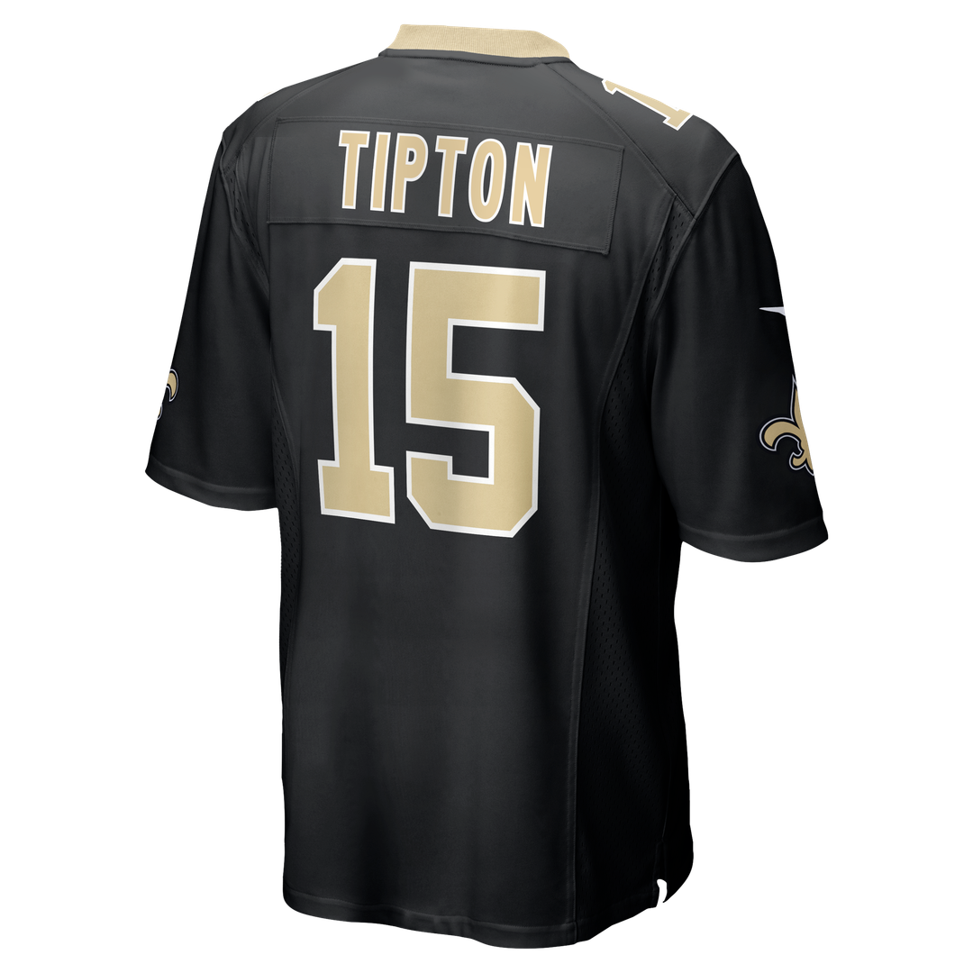 Mason Tipton New Orleans Saints Nike Team Game Official Jersey -  Black