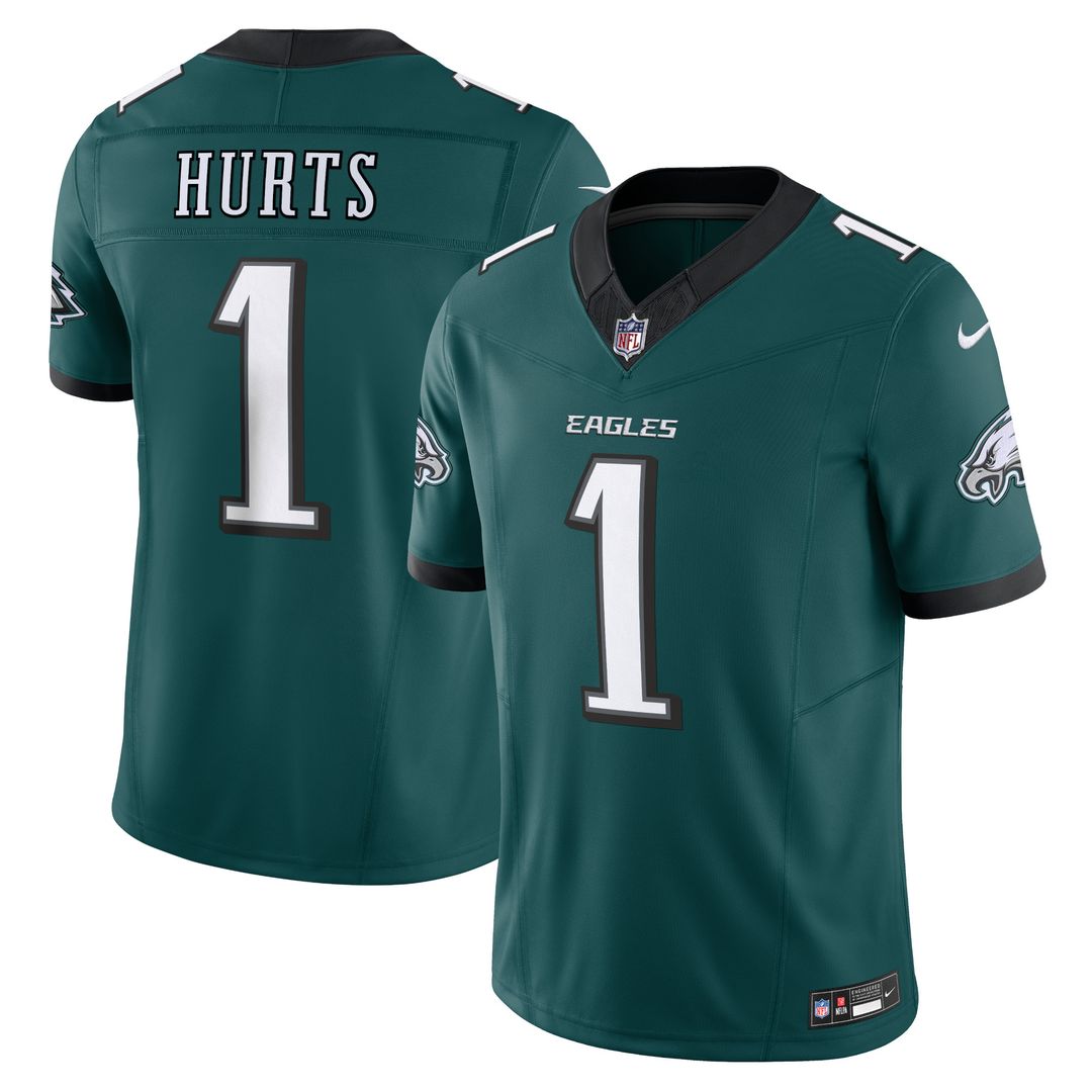 Jalen Hurts Philadelphia Eagles Nike Vapor F.U.S.E. Limited Official Jersey - Midnight Green
