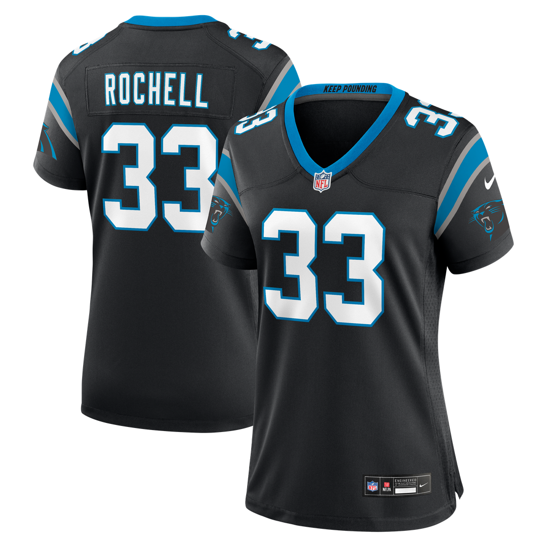 Robert Rochell Carolina Panthers Nike Women's Team Game Official Jersey -  Black