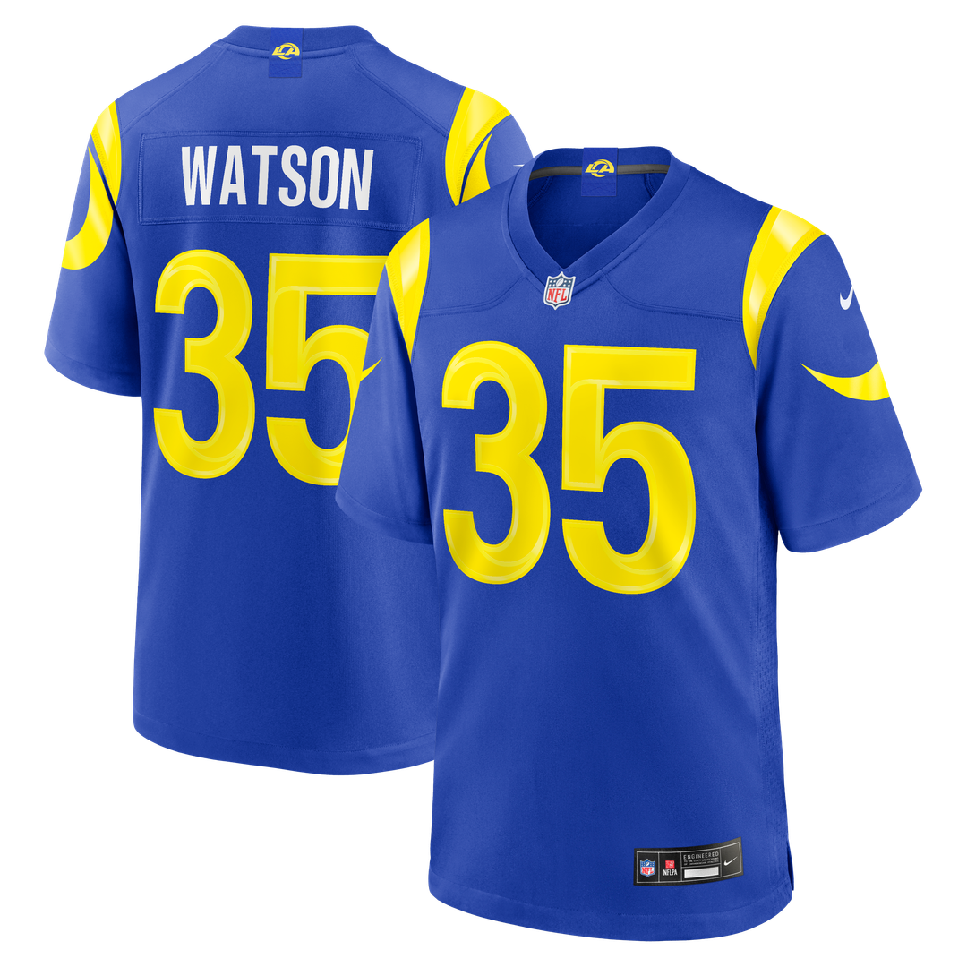 Jaylen Watson Los Angeles Rams Nike Team Game Jersey - Royal