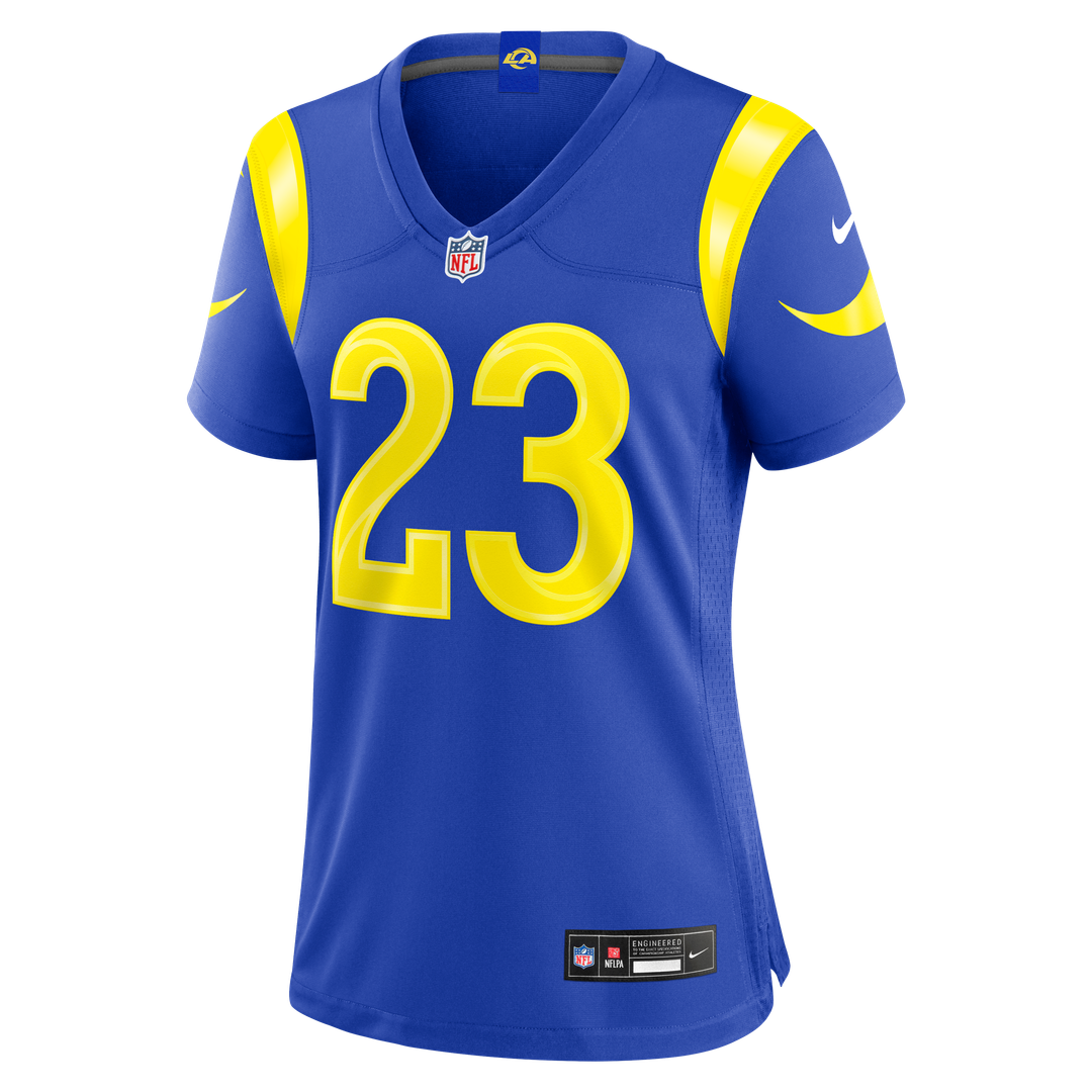 Kyren Williams Los Angeles Rams Nike Women's Game Official Jersey - White