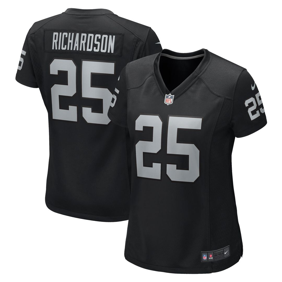Decamerion Richardson Las Vegas Raiders Nike Women's Game Jersey - Black
