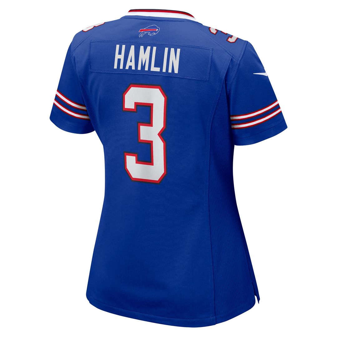 Damar Hamlin Buffalo Bills Nike Women's Game Official Jersey - Royal