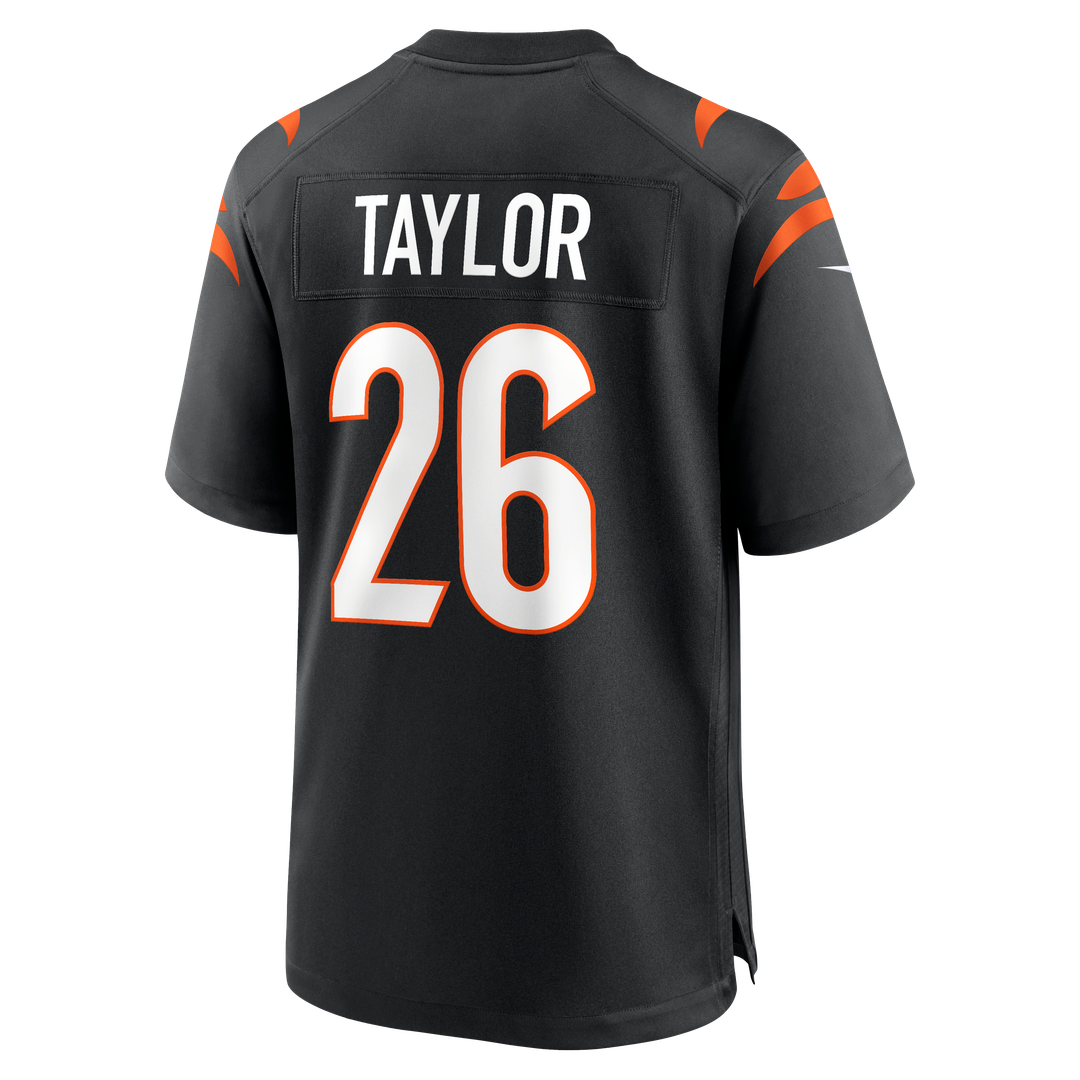Ja'Sir Taylor Cincinnati Bengals Nike Team Game Jersey - Black