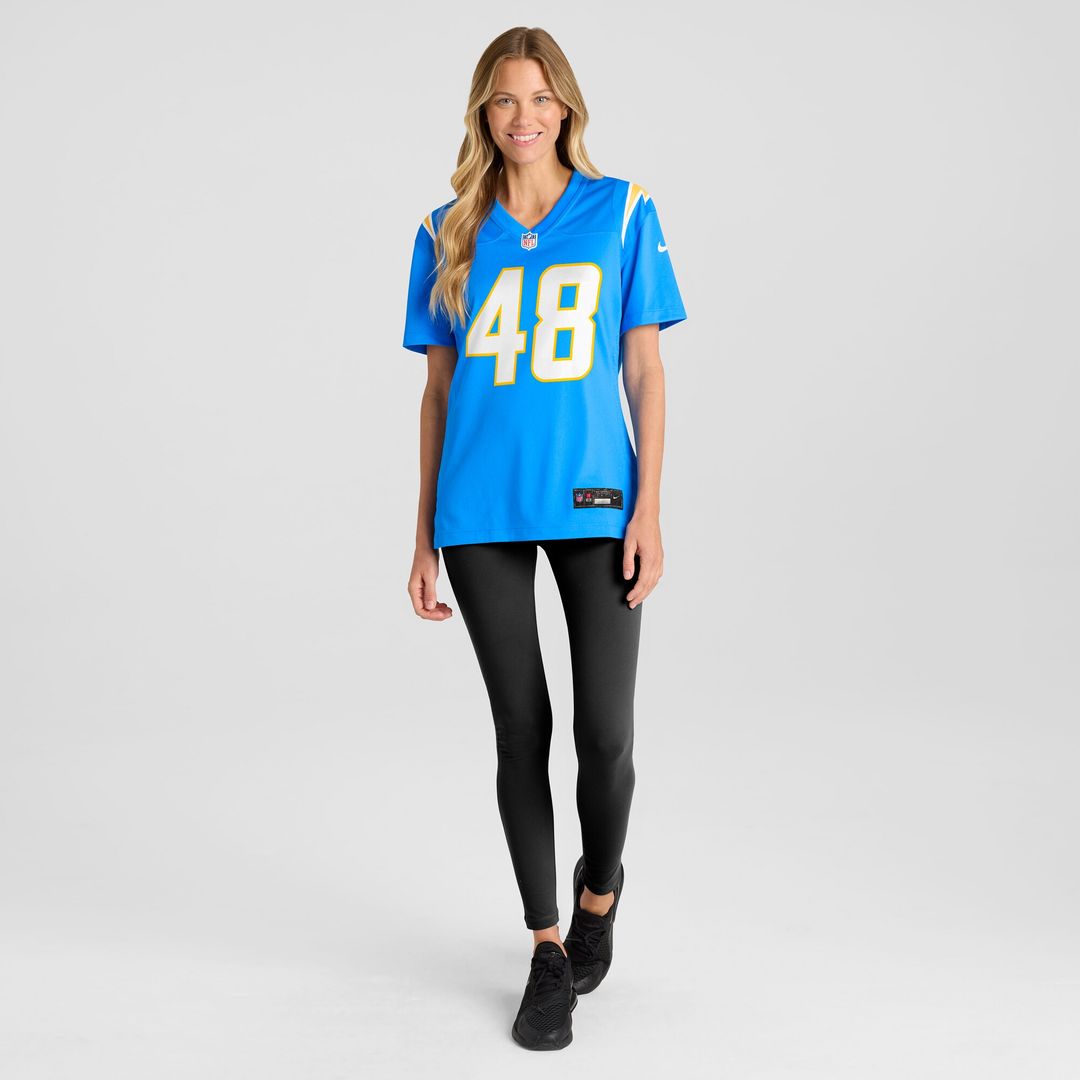 Bud Dupree Los Angeles Chargers Nike Women's Team Game Jersey - Powder Blue