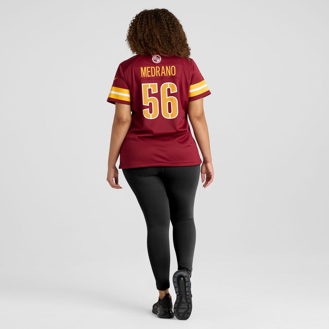 Kain Medrano Washington Commanders Nike Women's Team Game Jersey - Burgundy
