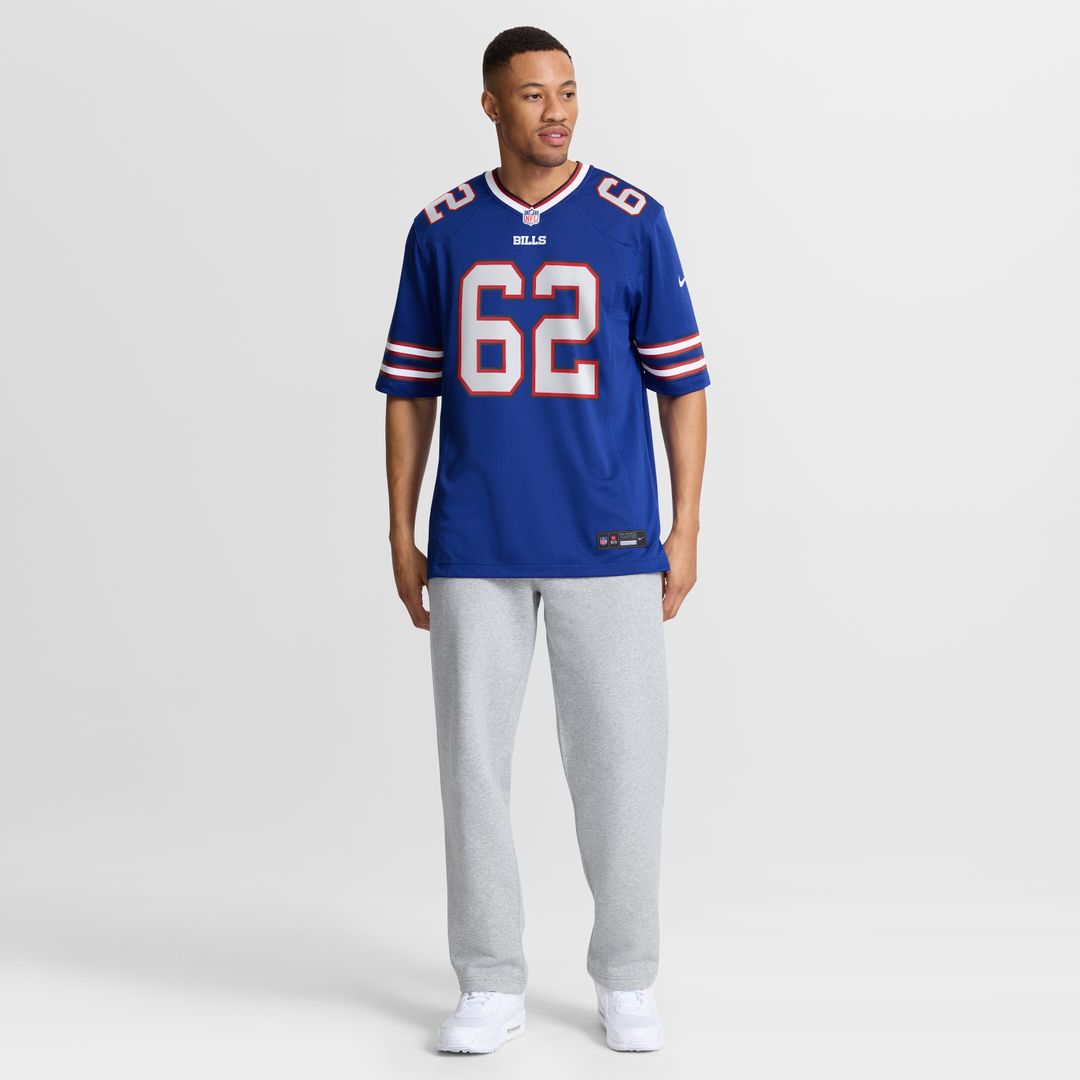 Sedrick Van Pran-Granger Buffalo Bills Nike Game Official Jersey -  Royal