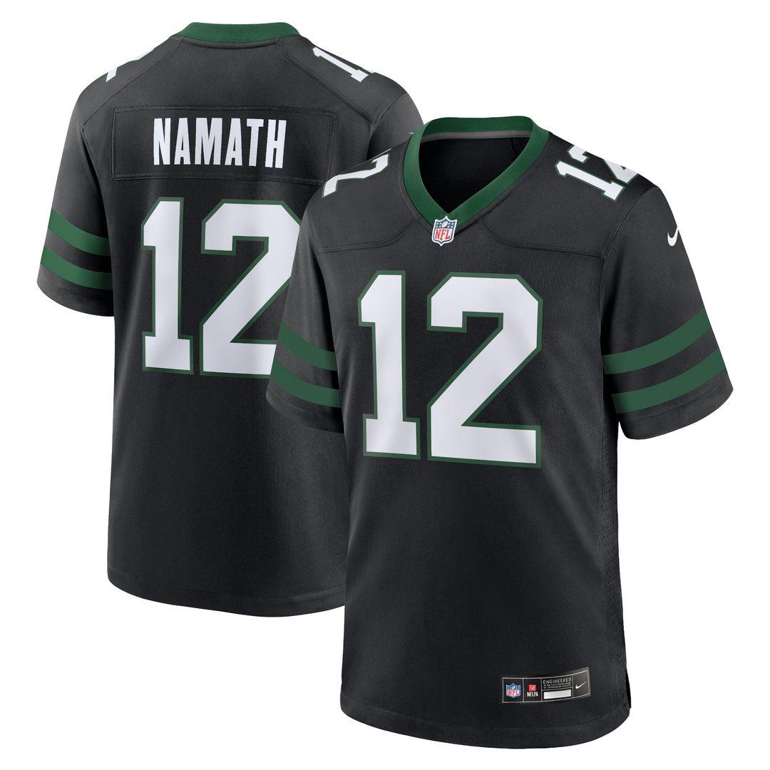 Joe Namath New York Jets Nike Classic Alternate Retired Player Game Official Jersey - White