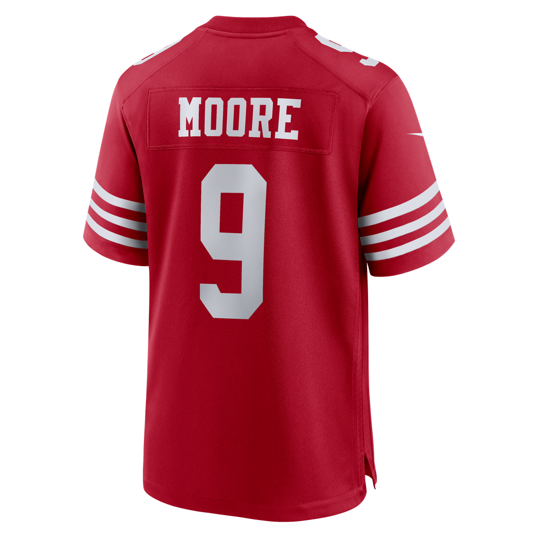 Skyy Moore San Francisco 49ers Nike Team Game Jersey - Scarlet