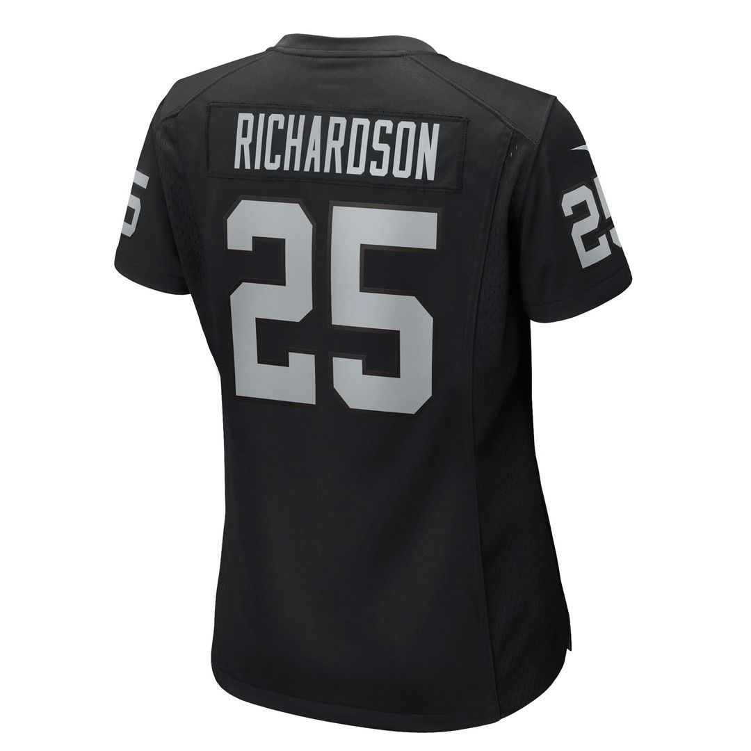 Decamerion Richardson Las Vegas Raiders Nike Women's Game Jersey - Black