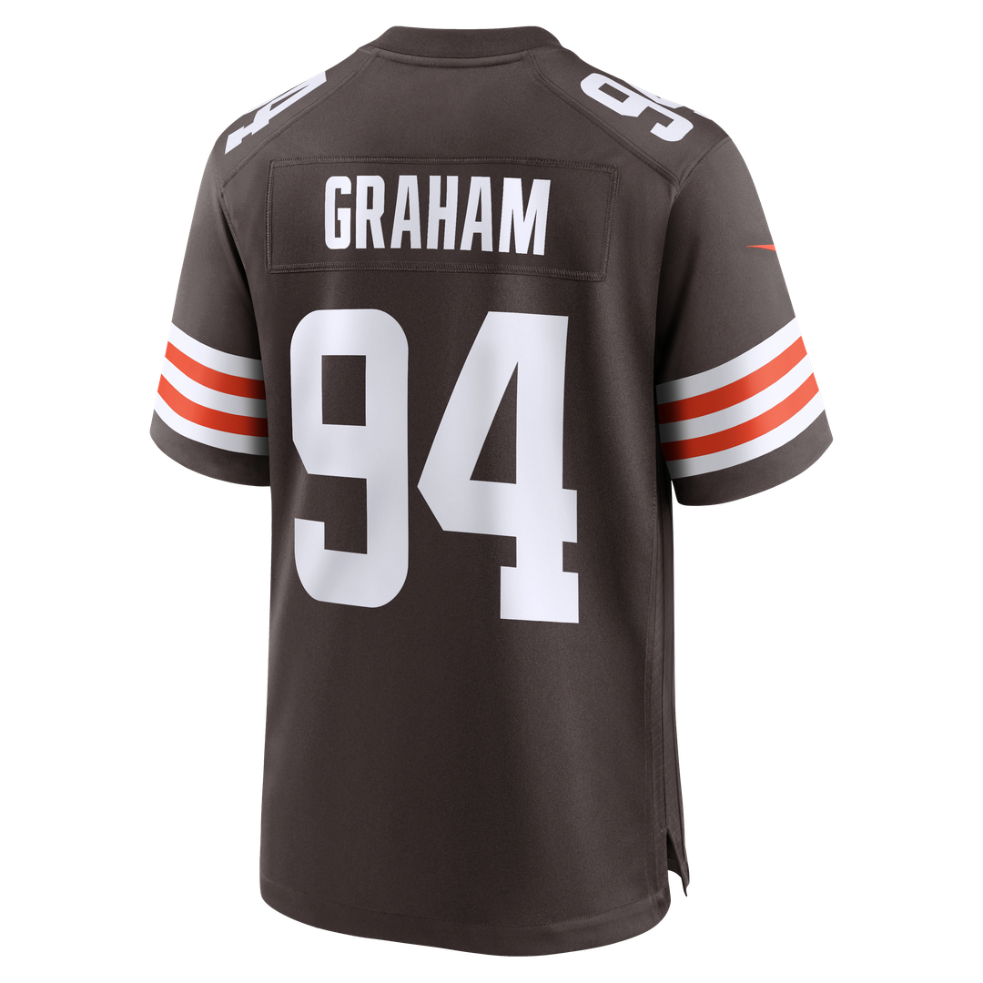 Mason Graham Cleveland Browns Nike Game Official Jersey - Brown