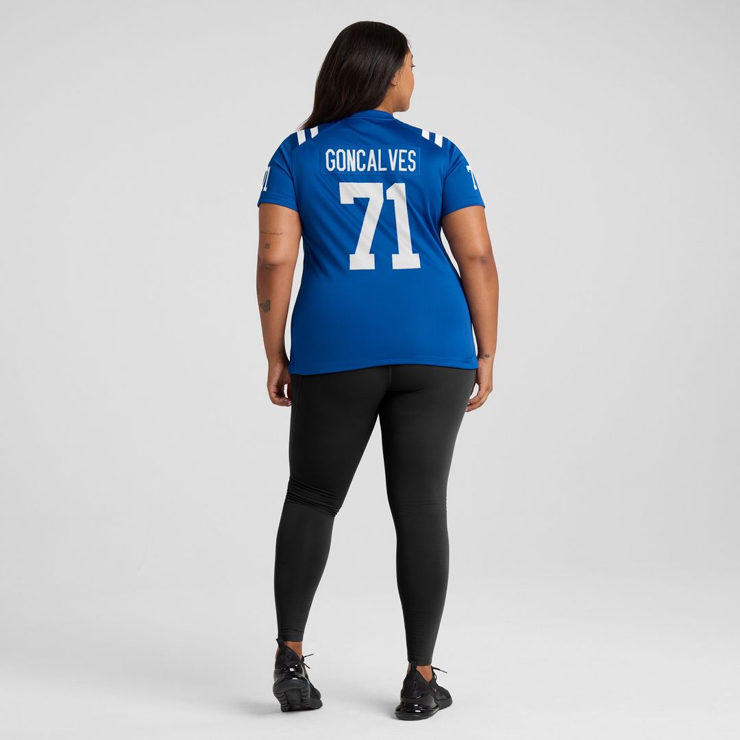 Matt Goncalves Indianapolis Colts Nike Women's Game Jersey - Royal